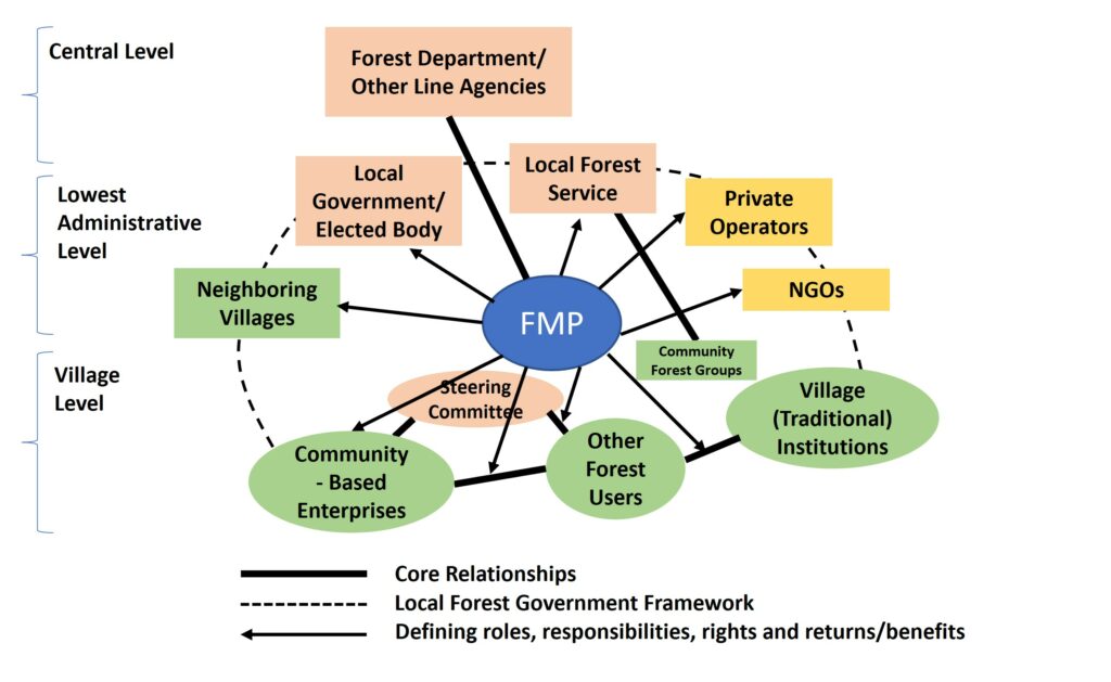 A Forest Management Plan within the local governance framework