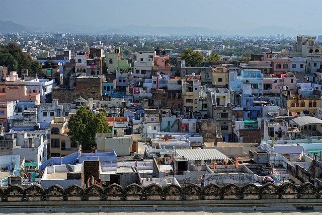 Houses Udaipur Urban India